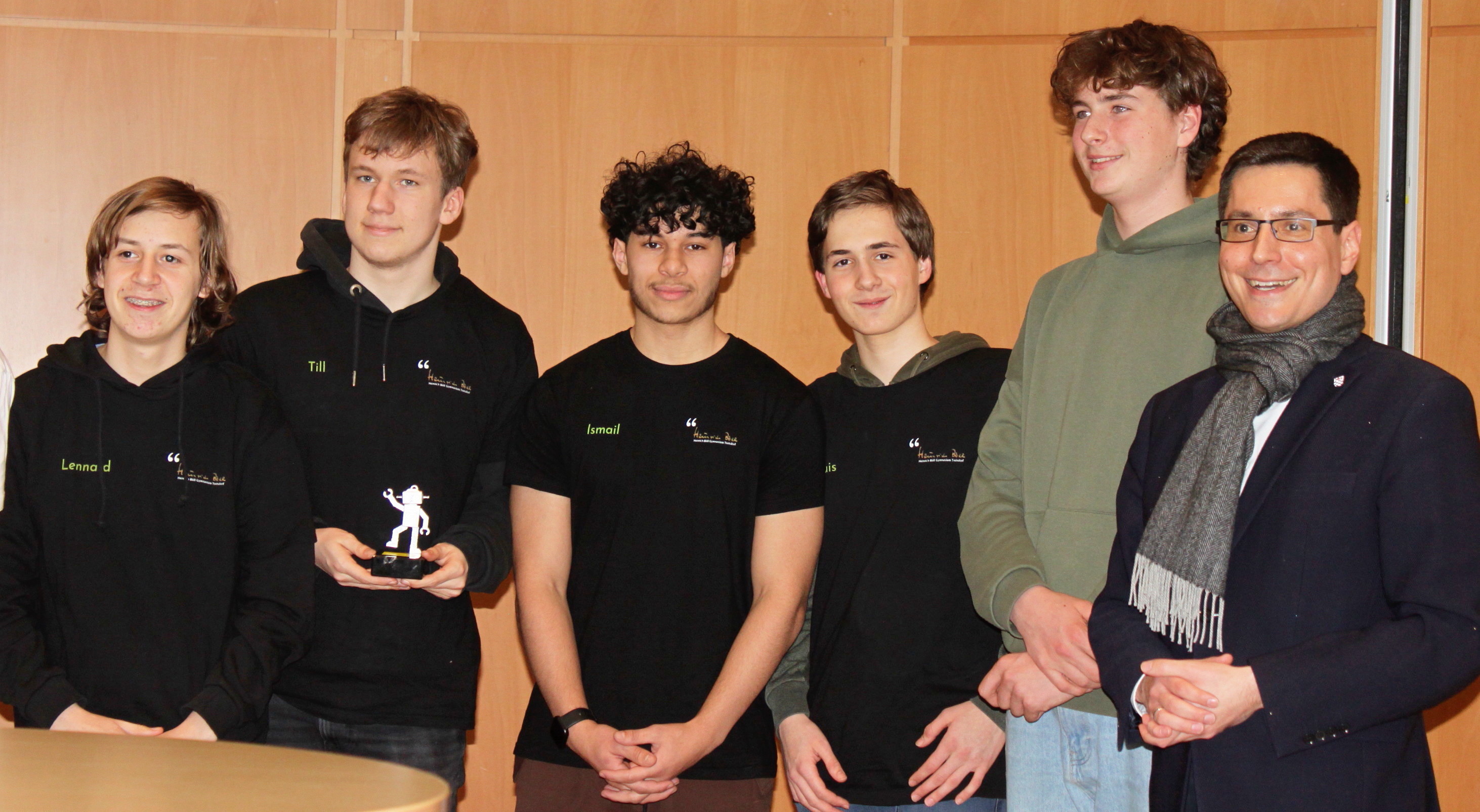 Die HBG-Teams sind bei der deutschen Meisterschaft im RoboCup Junior dabei